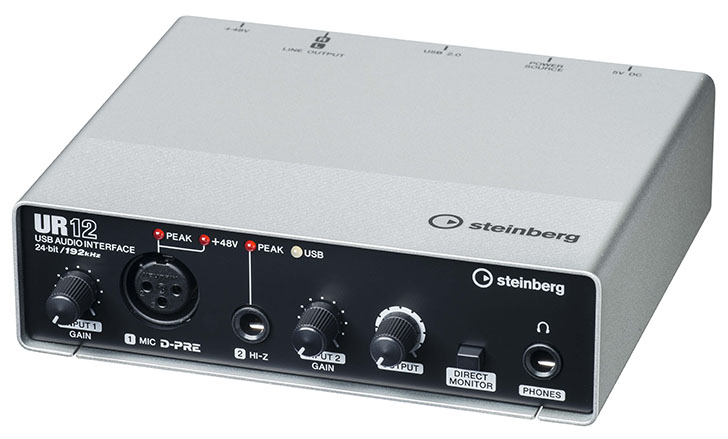 Steinberg UR12 USB купить в Музторге по выгодной цене