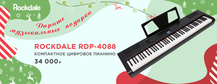 ROCKDALE Keys RDP-4088 black