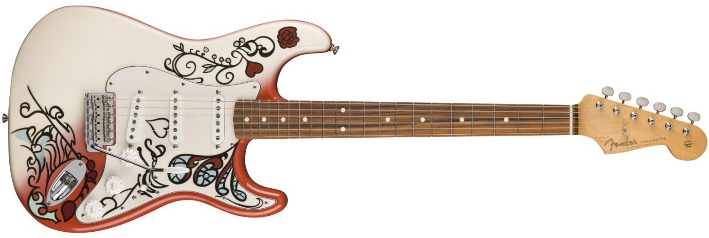 FENDER ПРЕДСТАВЛЯЕТ JIMI HENDRIX MONTEREY STROCASTER - полезные