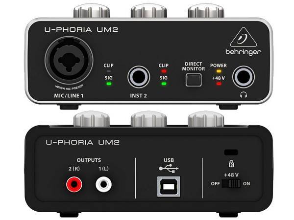 BEHRINGER UM2 купить в Музторге недорого: звуковые карты, цены