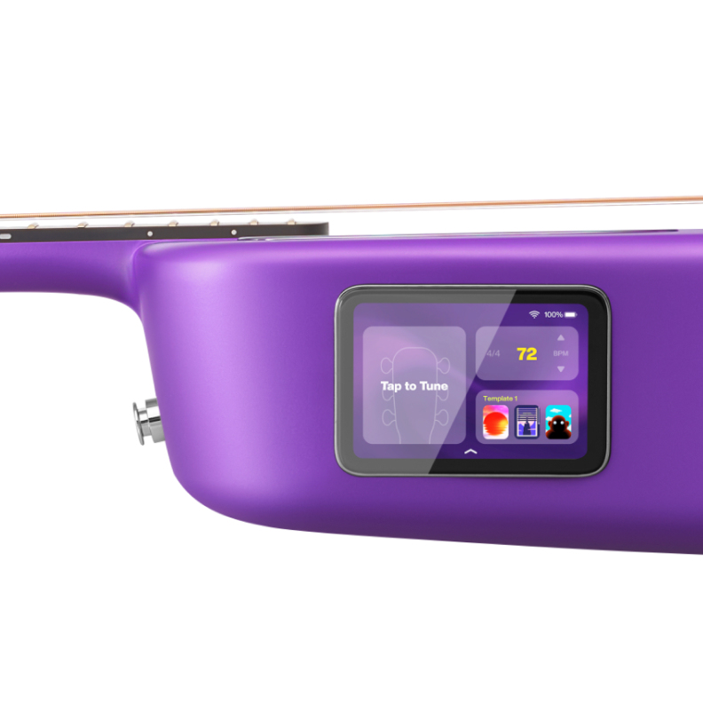 Violon LAVA ME4 CARBON 36 Pouces Violet - Inclut Sac De Transport - Idéal Pour Débutants Et Musiciens