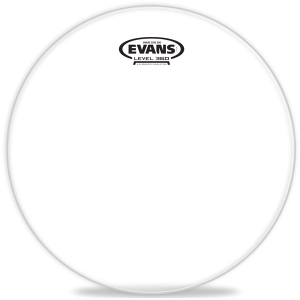 S14R50 500 Пластик для малого барабана 14", прозрачный, резонансный, Evans