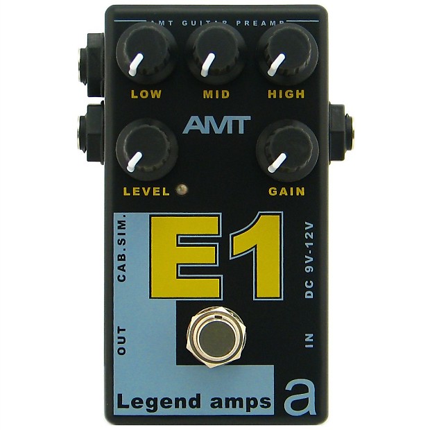 E-1 Legend Amps Гитарный предусилитель E1 (Engl), AMT Electronics