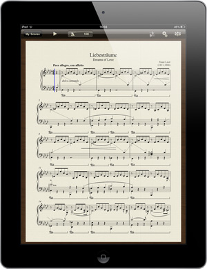 Avid представляет нотный редактор Scorch для iPad