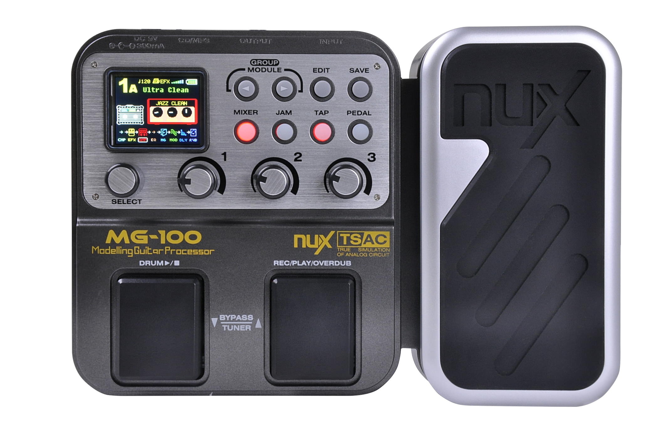 Гитарный процессор NUX-MG100 