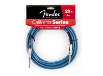 20` CALIFORNIA INSTRUMENT CABLE LAKE PLACID BLUE FENDER