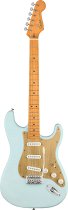 FENDER SQUIER 40th Anniversary Stratocaster MN Aged Hardware Satin Sonic Blue