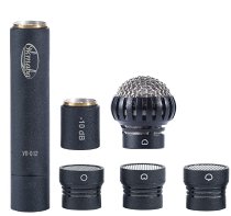 Октава МК-012-30 Профессиональный студийный конденсаторный микрофон со сменными капсюлями с малой диафрагмой (черный) в деревянн