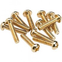 Pickup and Selector Switch Mounting Screws (12) Gold