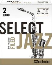 D ADDARIO WOODWINDS RSF10ASX2H Select Jazz Filed Alto Saxophone Reeds, 2H, 10 BX , 2, 1