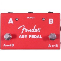 FENDER 2-Switch ABY Pedal, Red - фото 3