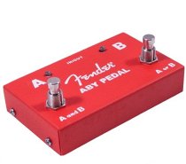 FENDER 2-Switch ABY Pedal, Red - фото 1