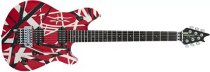 EVH ® Wolfgang® Special, Ebony Fingerboard, Red, Black and White Stripes, цвет красный - фото 2