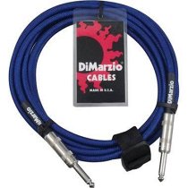 DIMARZIO INSTRUMENT CABLE 10` ELECTRIC BLUE EP1710SSEB -  