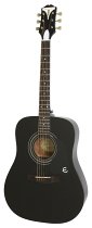 EPIPHONE PRO-1 Acoustic Ebony, цвет черный - фото 1