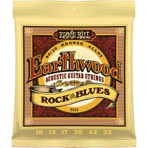 2008 Earthwood Rock and Blues w/Plain G 80/20 Bronze Acoustic Guitar Strings - 10-52 Gauge