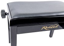 ROCKDALE 5111_B ROCKDALE 5111_B деревянная банкетка для пианиста, выс 48-58 см, сиденье 55х33 см, чёрная - фото 2
