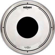 WILLIAMS DT2-7MIL-12 Double Ply Clear Oil Target Dot Series 12", 7-MIL