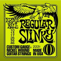 2221 Regular Slinky Nickel Wound Electric Guitar Strings - 10-46 Gauge