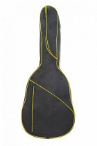 ЧГУ-09Б Чехол для гитары с увел.корпусом: с карманами(прорезной+накладной), цветной кедер и цветная молния по всей длине(