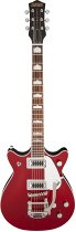 GRETSCH G5441T Double Jet™ with Bigsby®, Rosewood Fingerboard, Firebird Red, цвет красный - фото 1