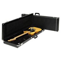 G&amp;G Standard Mustang/Jag-Stang/Cyclone Hardshell Case, Black with Black Acrylic Interior от Музторг