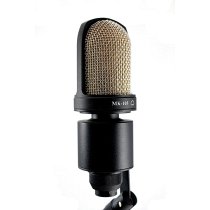 OKTAVA Микрофон конденсаторный МК-105 черный в деревянном футляре
