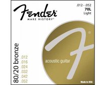 STRINGS NEW ACOUSTIC 70L 80/20 BRONZE BALL END 12-52