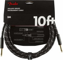 DELUXE 10  INST CABLE Black Tweed
