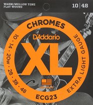 ECG23 Chromes Flat Wound, Extra Light, 10-48 от Музторг