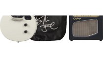 EPIPHONE Billie Joe Armstrong Les Paul Junior Electric Guitar Player Pack 220V Classic White - фото 1