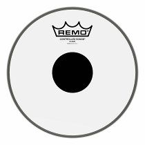 REMO CS-0308-10 Batter, CONTROLLED SOUND, Clear, 8'  Diameter, BLACK DOT On Top - 