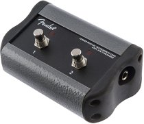 FENDER 2-Button Footswitch, Acoustic Pro/SFX®, Black Acoustic Pro SFX