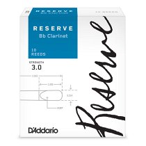 D ADDARIO WOODWINDS DCR1030 RESERVE BB CL - 10 PACK - 3.0 , 3, 10