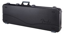 FENDER Deluxe Molded Bass Case, Black, цвет черный