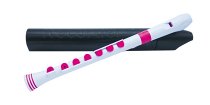Recorder+ White/Pink with hard case