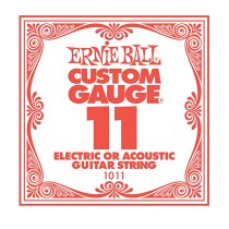 1011 .011 Plain Steel Electric or Acoustic Guitar Strings      . ,  .011