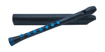 Recorder+ Black/Blue with hard case