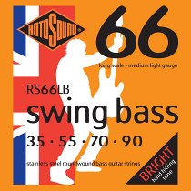 RS66LB BASS STRINGS STAINLESS STEEL ROTOSOUND