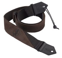 

65123 Suede/Poly Strap, Brown