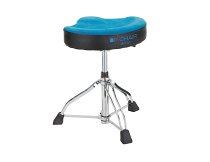 HT530TQCN 1st Chair Gride Rider Drum Throne w/Turquoise Cloth Top Seat