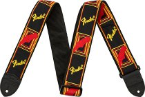 2` MONOGRAMMED STRAP BLACK/YELLOW/RED