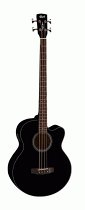 CORT SJB5F-BK Acoustic Bass Series, цвет черный