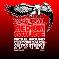 2204 Medium Nickel Wound w/ wound G Electric Guitar Strings - 13-56 Gauge