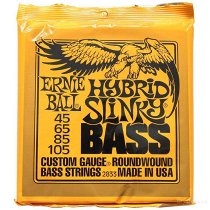 2833 Hybrid Slinky Nickel Wound Electric Bass Strings - 45-105 Gauge