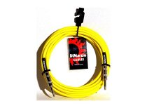 DIMARZIO INSTRUMENT CABLE 18` NEON YELLOW EP1718SSY -  