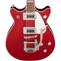 GRETSCH G5441T Double Jet™ with Bigsby®, Rosewood Fingerboard, Firebird Red, цвет красный - фото 2