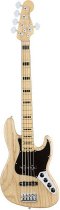 

American Elite Jazz Bass® V Ash, Maple Fingerboard, Natural