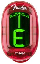 CALIFORNIA SERIES CLIP-ON TUNER CANDY APPLE RED FENDER