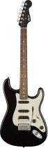 FENDER Squier Contemporary Stratocaster HSS, Black Metallic, цвет черный - фото 1